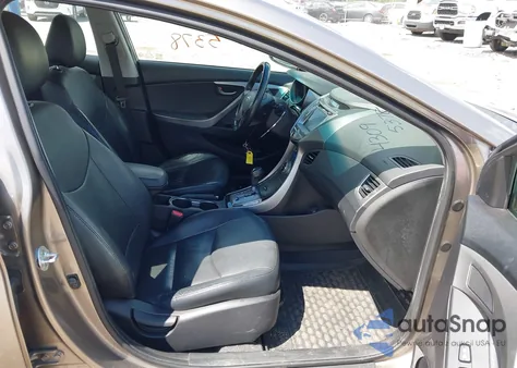 2013 Hyundai Elantra Limited z USA, uszkodzony, nr VIN 5NPDH4AE0DH250679